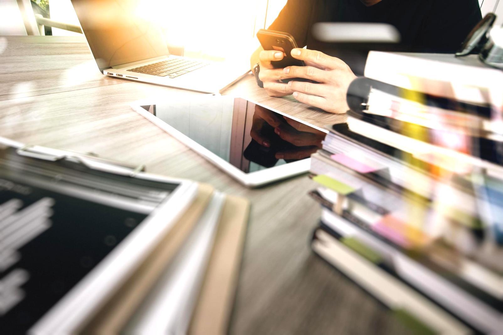 Professional consultation workspace showing creative strategy development