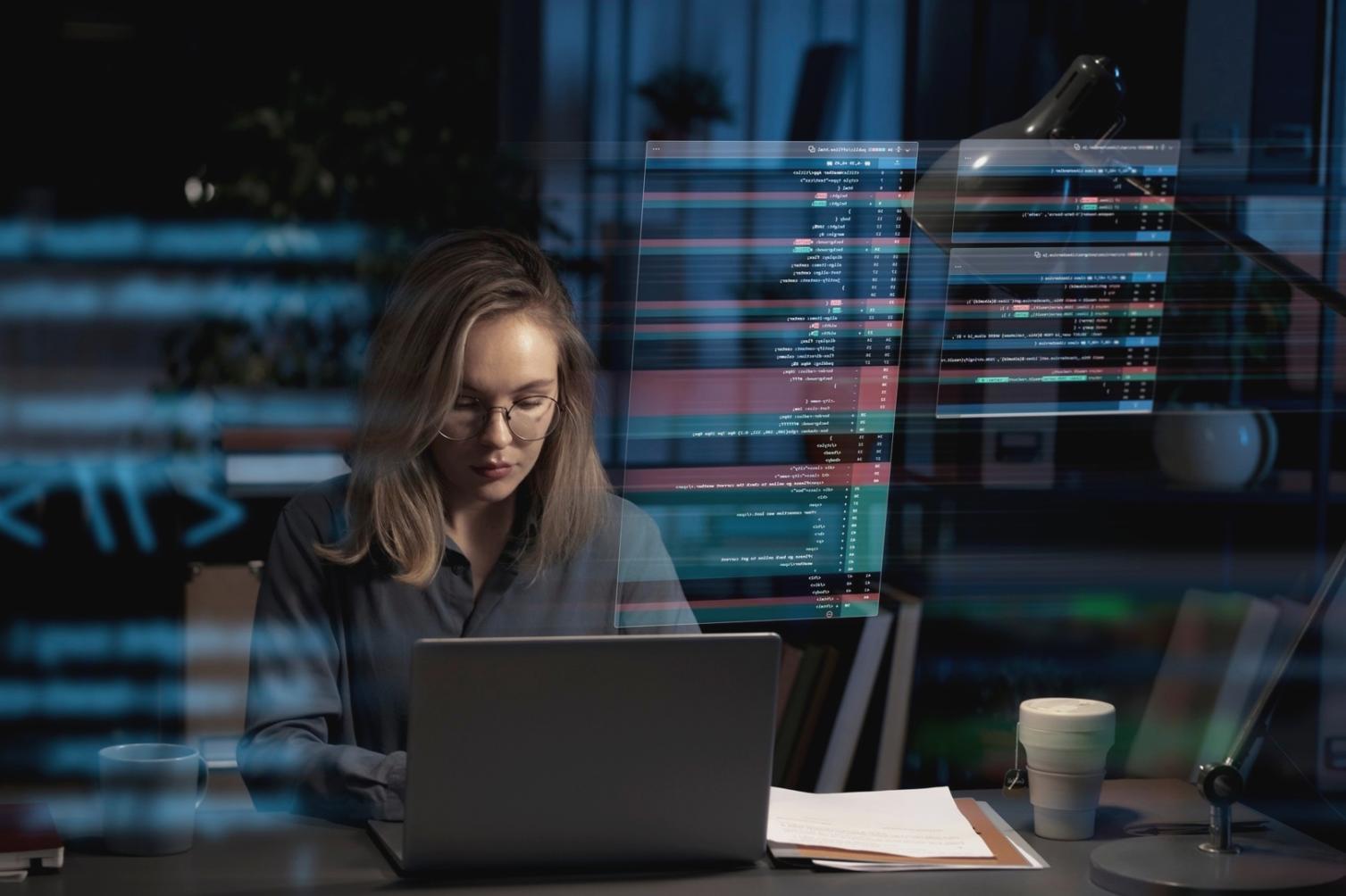 Complex 3D product visualization example showing detailed texturing and lighting setup